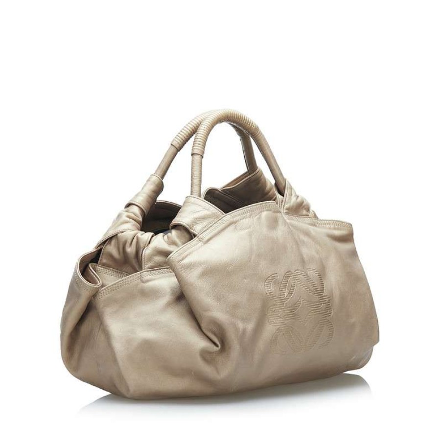 Loewe * | Clearance Loewe Handbag Leather In (One Size) Brown