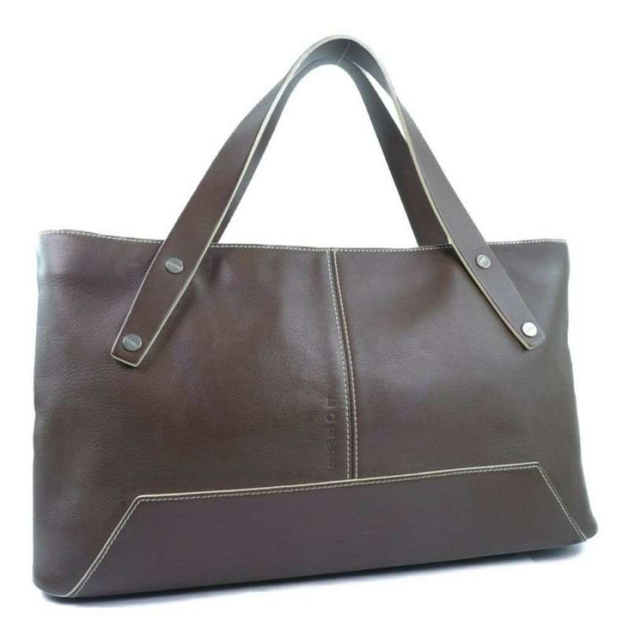 Loewe * | Exquisite Gifts Loewe Handbag Leather In (One Size) Brown