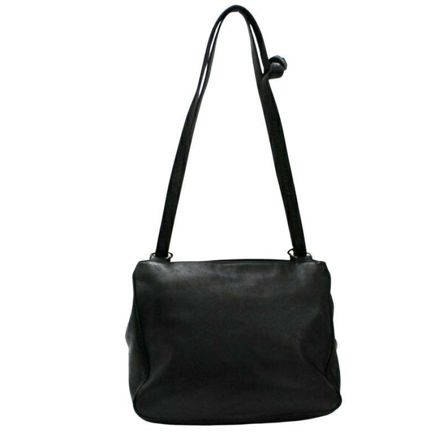 Loewe * | Cut Price Loewe Shoulder Bag Leather In (One Size) Black