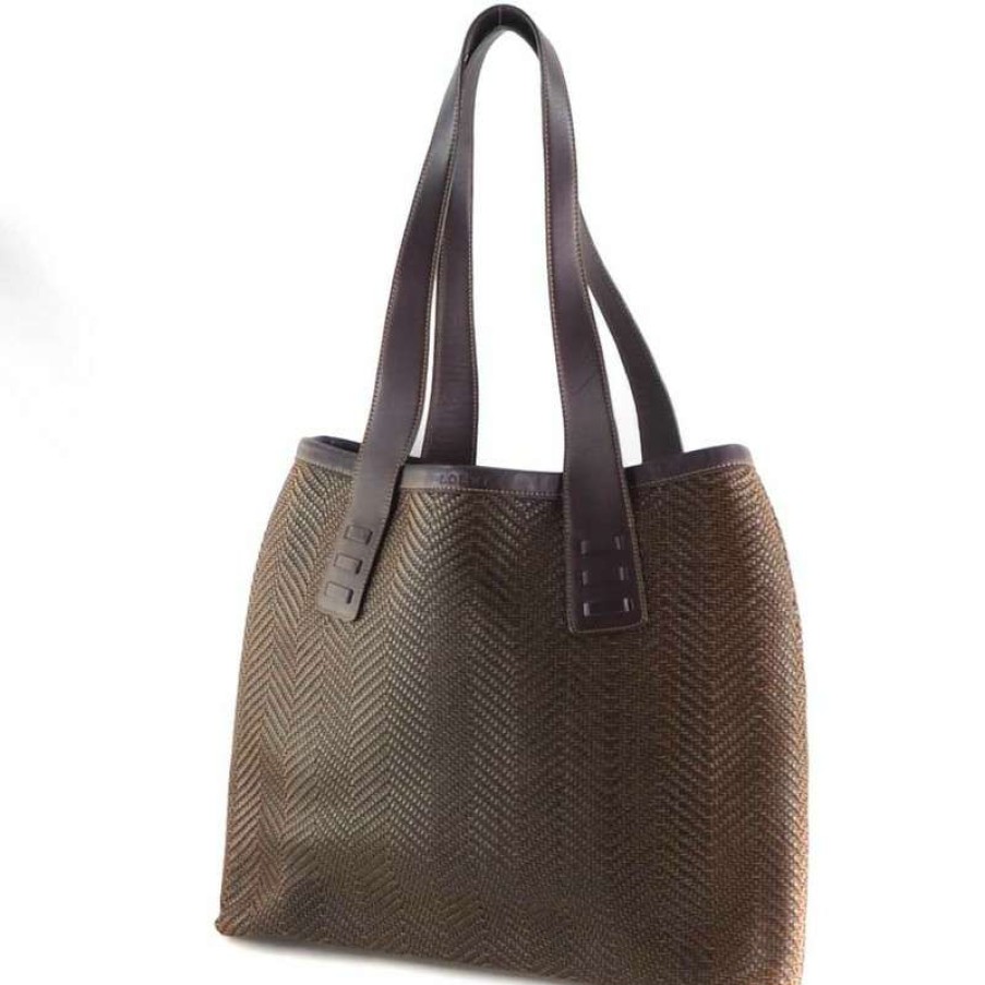 Loewe * | Quick Delivery Loewe Handbag Canvas In (One Size) Brown