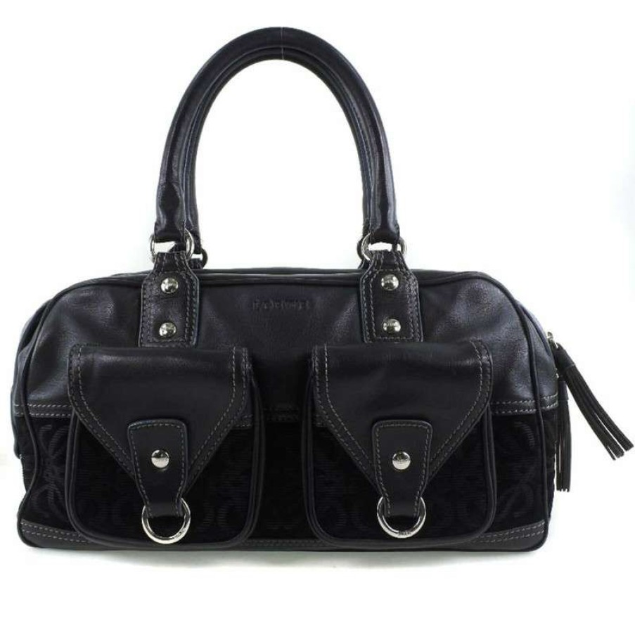 Loewe * | Tendy Style Loewe Handbag Leather In (One Size) Black