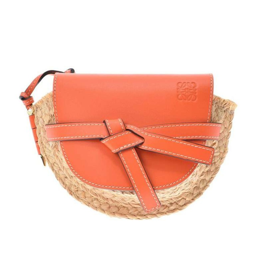 Loewe * | Fashionable Loewe Gate Leather In (One Size) Orange