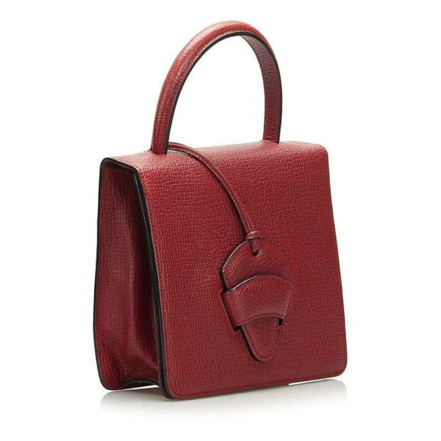 Loewe * | Best Choice Loewe Handbag Leather In (One Size) Red