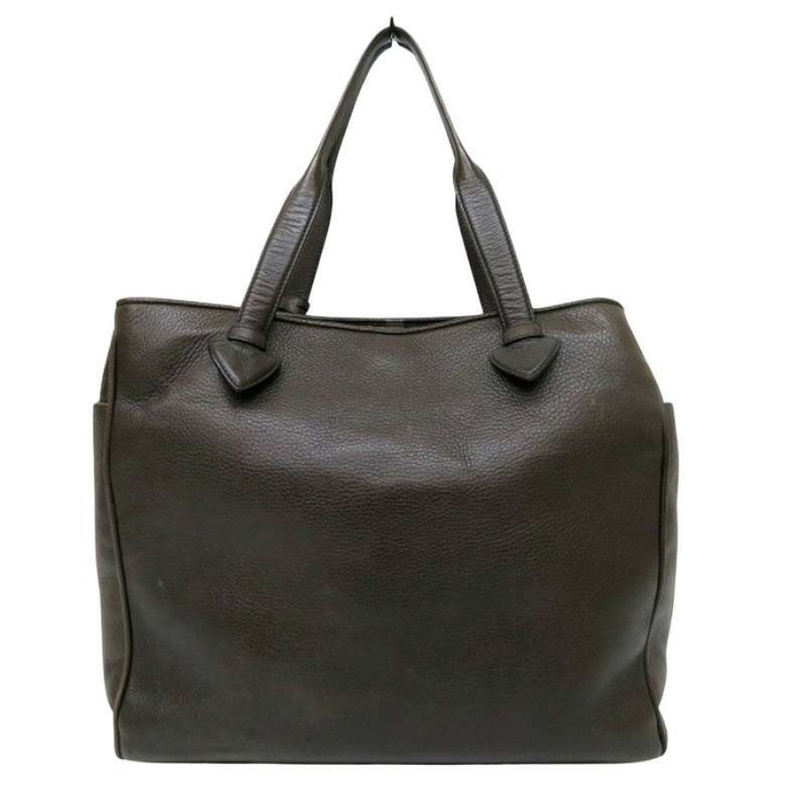 Loewe * | Best Quality Loewe Tote Bag Leather In (One Size) Brown