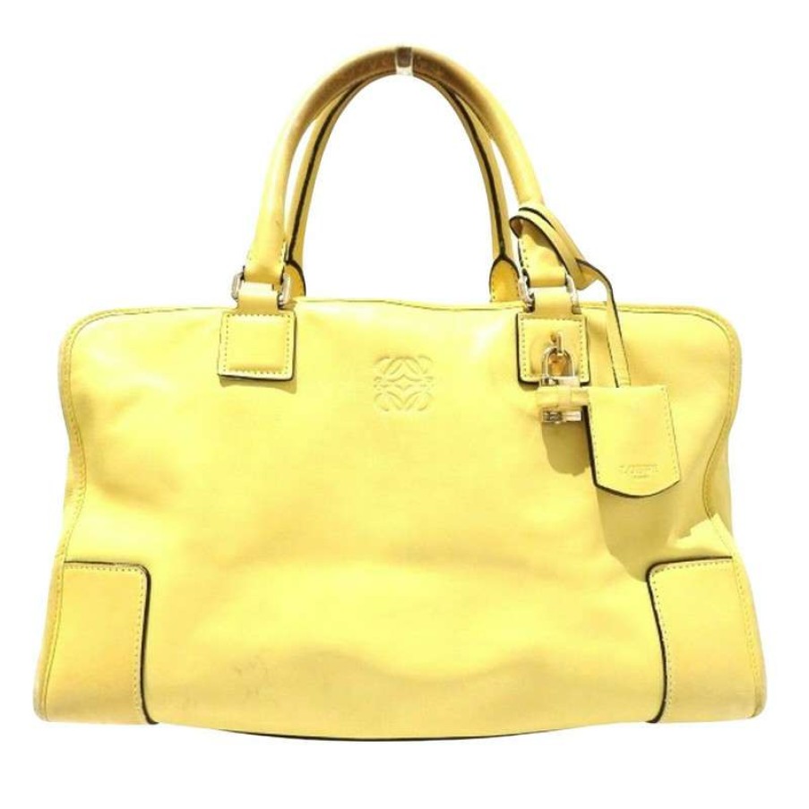 Loewe * | Closeout Sale Loewe Amazona Leather In (One Size) Yellow