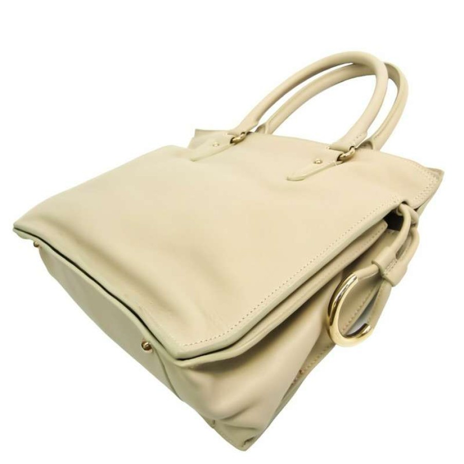 Loewe * | Top Sellers Loewe Handbag Leather In (One Size) Beige