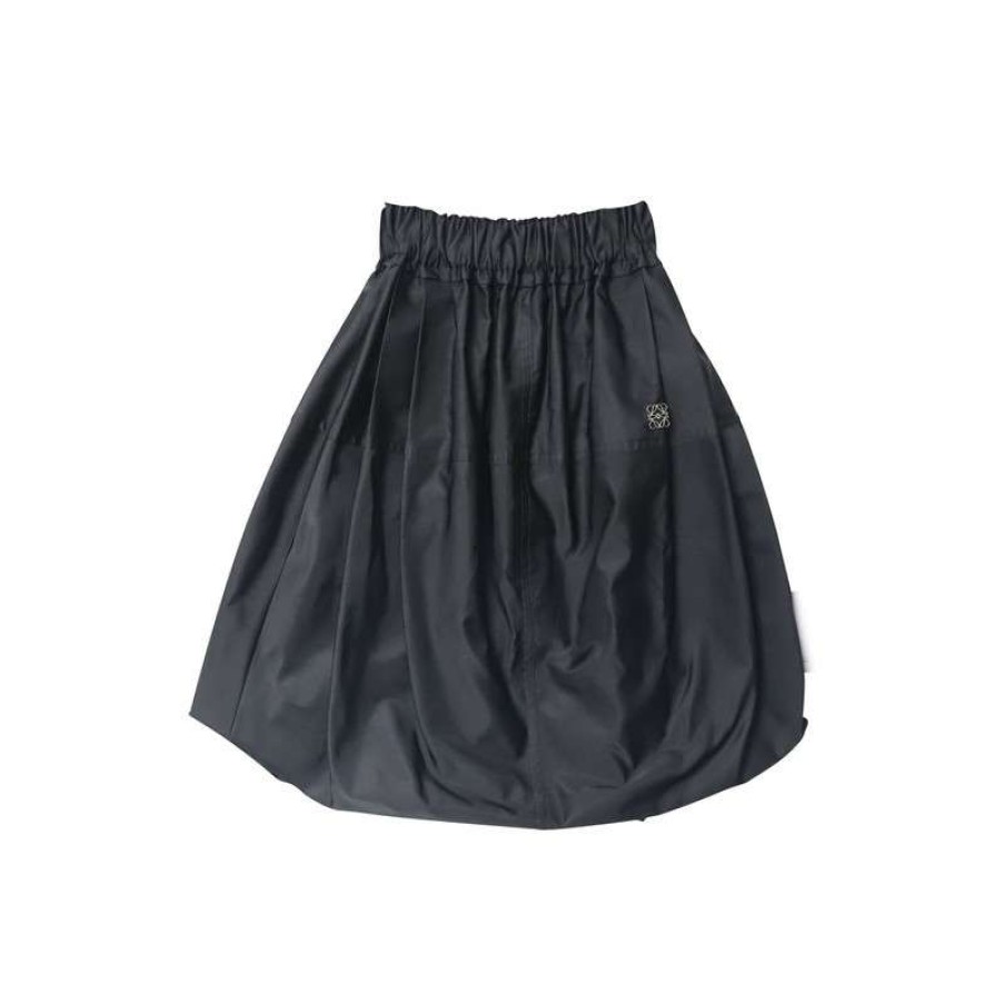 Loewe * | Hot Selling Loewe Skirt Silk In (Size Xxs) Black