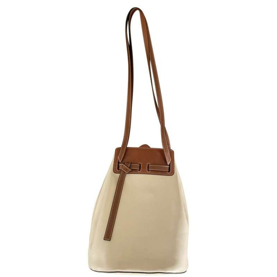 Loewe * | Wholesale Loewe Shoulder Bag Leather In (One Size) White