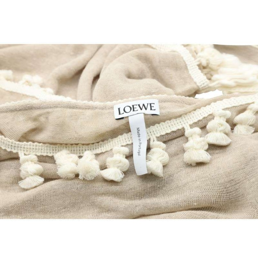 Loewe * | Clearance Loewe Top Linen In (Size S) Beige