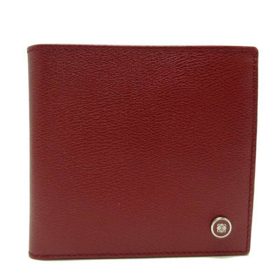 Loewe * | Excellent Loewe Bag/Purse Leather In (One Size) Red