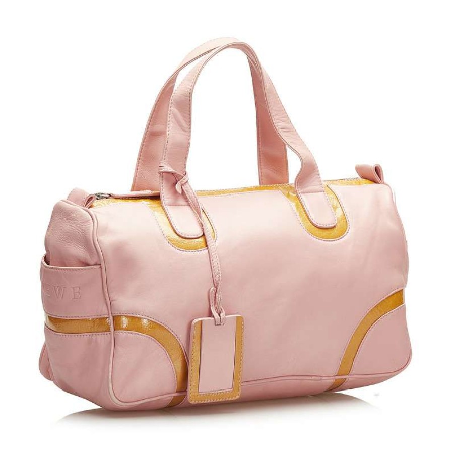 Loewe * | Quick Delivery Loewe Handbag Leather In (One Size) Pink