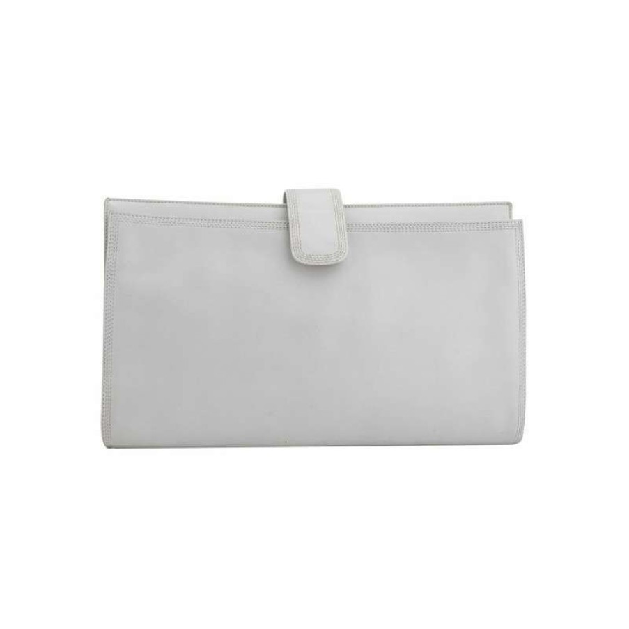 Loewe * | Attractive Loewe Handbag Leather In (One Size) White