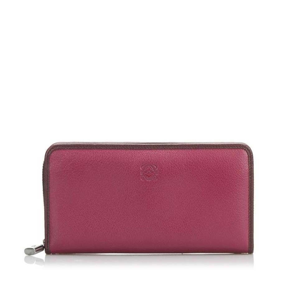 Loewe * | Best Sale Loewe Bag/Purse Leather In (One Size) Red