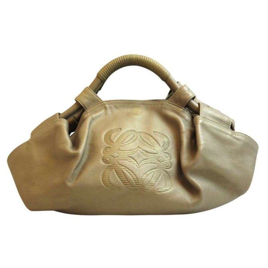 Loewe * | Best Choice Loewe Nappa Aire Leather In (One Size) Gold