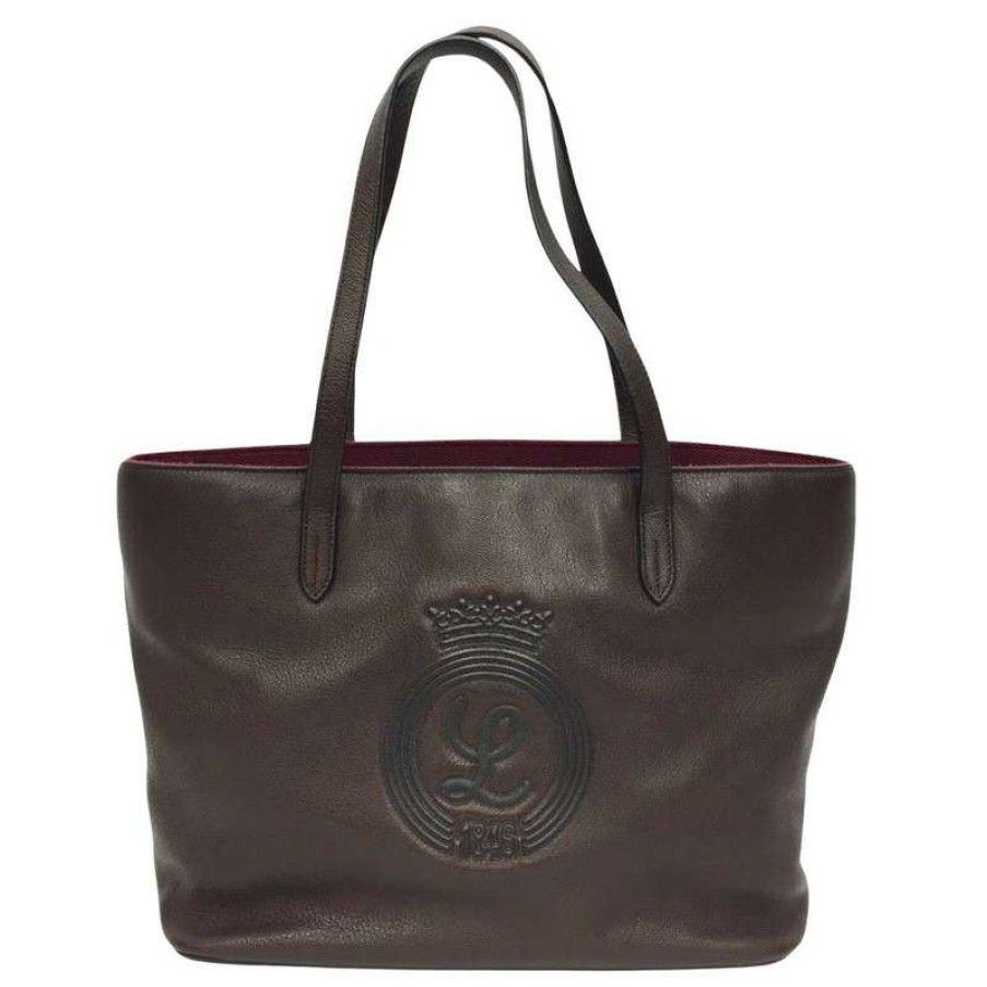 Loewe * | Exquisite Gifts Loewe Tote Bag Leather In (One Size) Brown