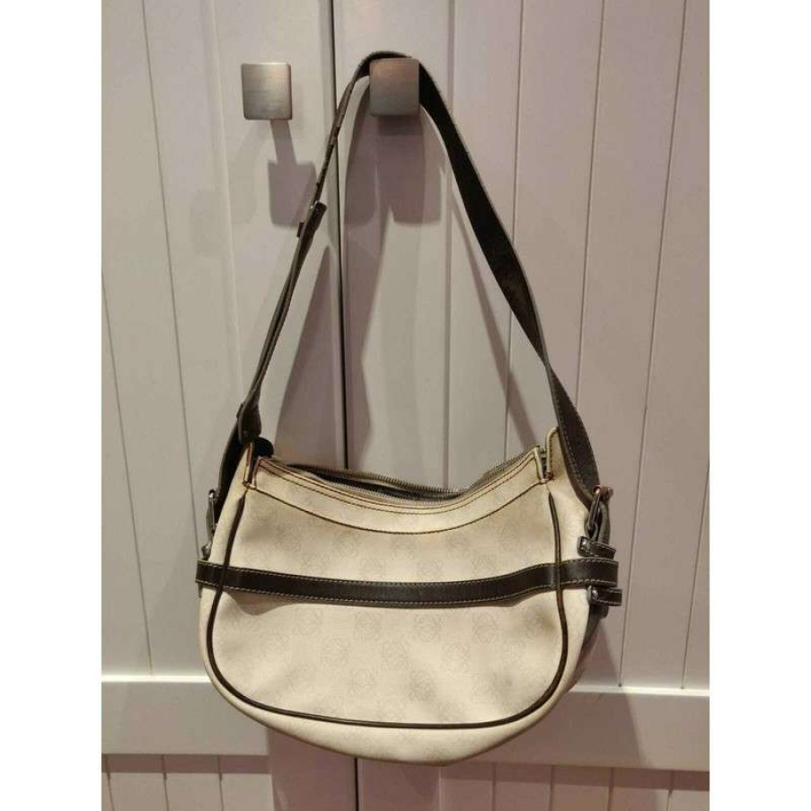 Loewe * | Best Sale Loewe Shoulder Bag Leather In (One Size) Cream